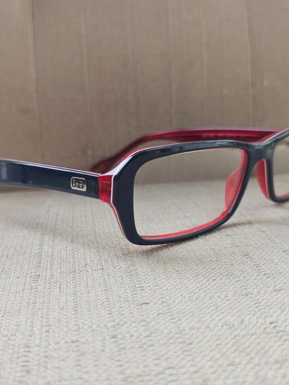 Dolce & Gabbana Women Glasses Frame D&G 1225 Dark Blue/Red Tone Eyewear New - Picture 2 of 12